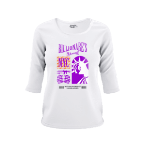 New York 3/4 Sleeve Women T-Shirt