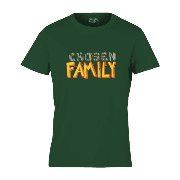 Chosen Family Round Neck Mens T-Shirt - Image 3