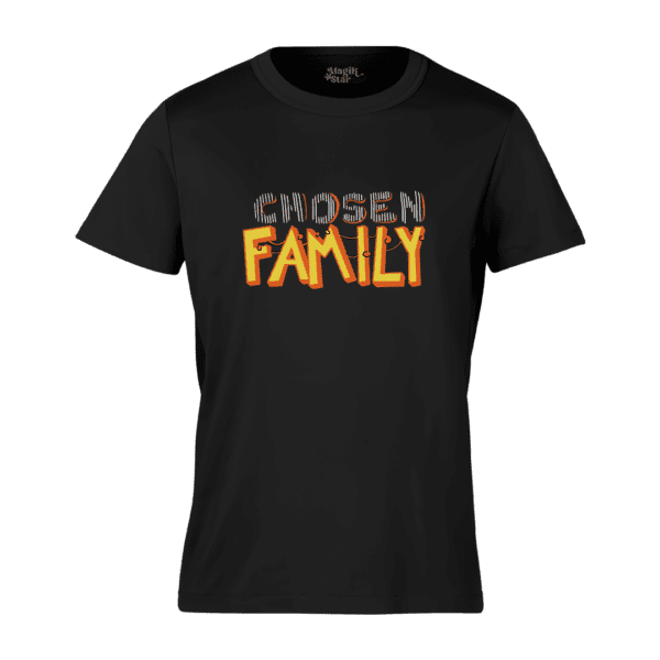 Chosen Family Round Neck Mens T-Shirt - Image 2