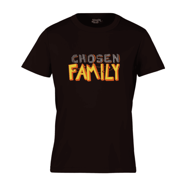 Chosen Family Round Neck Mens T-Shirt - Image 5