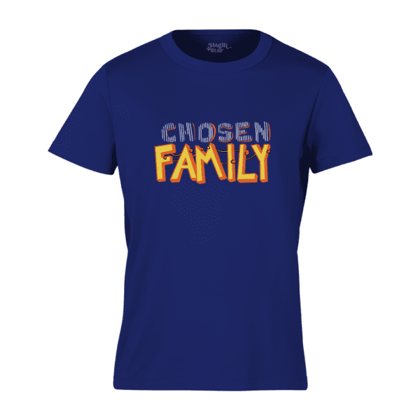 Chosen Family Round Neck Mens T-Shirt - Image 4