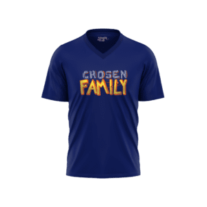 Chosen Family V-Neck Half Sleeve Mens T-Shirt