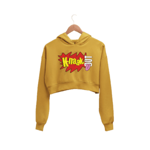 Knock Out Women Crop Hoodie