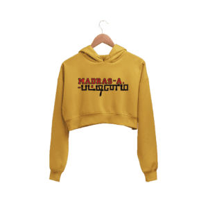 Madraspattinam Crop Hoodie for Women