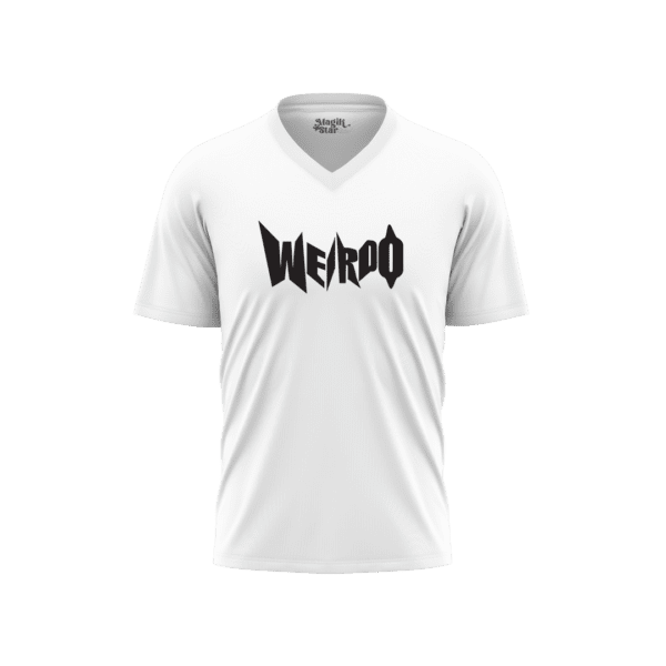 Weirdo V-Neck Half Sleeve Mens T-Shirt
