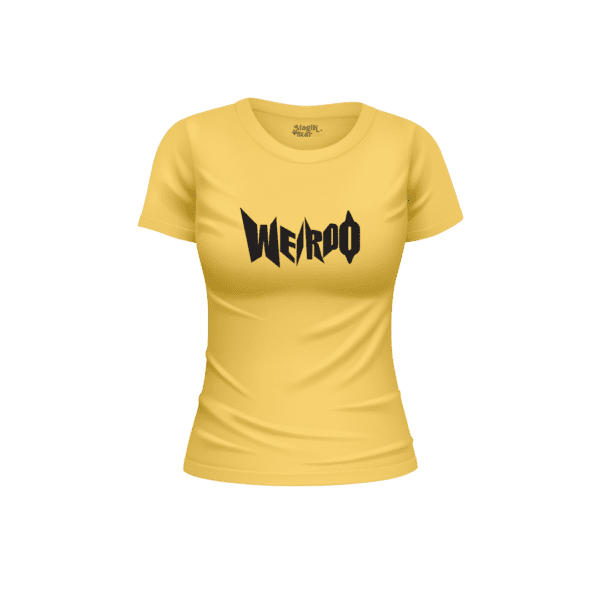 Weirdo Round Neck Women T-Shirt - Image 4