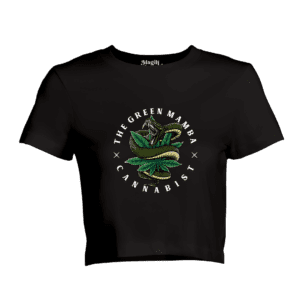 Green Mamba Women Crop Top