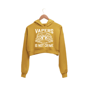 Herbal Highs Women Crop Hoodie