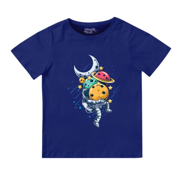 Astronaut Round Neck Boys T-shirt - Image 7