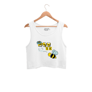 Bee the One Womens Crop Tank