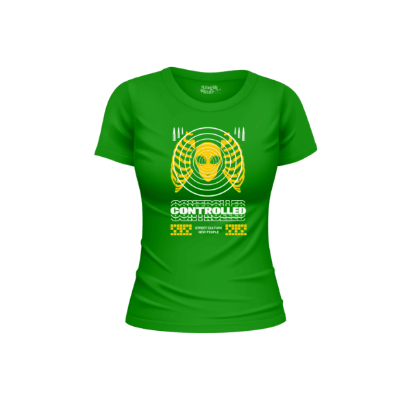 Street Style Round Neck Women T-Shirt - Image 9