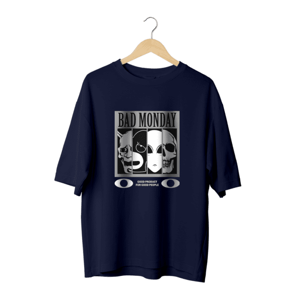 Bad Monday Oversized T-Shirt - Image 3