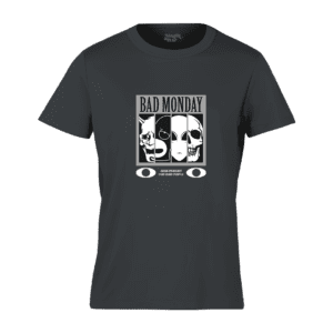 Bad Monday Round Neck Mens T-Shirt