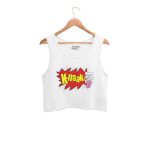 Knock Out Womens Crop Tank