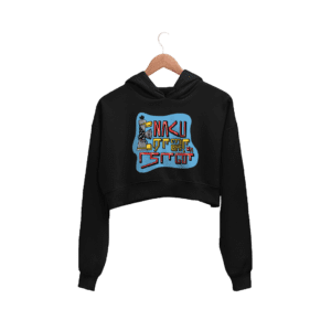 Enaku Raja va naan Women Crop Hoodie