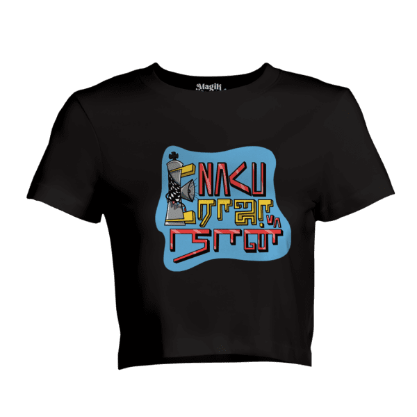 Enaku Raja va naan Women Crop Top - Image 2