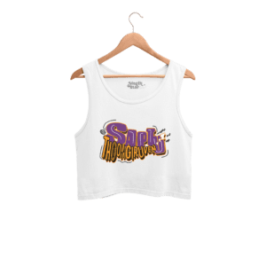 Saaptu thoongiruven Womens Crop Tank