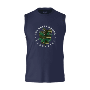 Green Mamba Sleeveless Mens T-Shirt