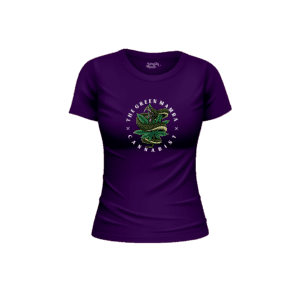 Green Mamba Round Neck Women T-Shirt