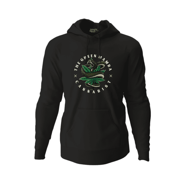 Green Mamba Unisex Hooded Sweatshirt - Image 2