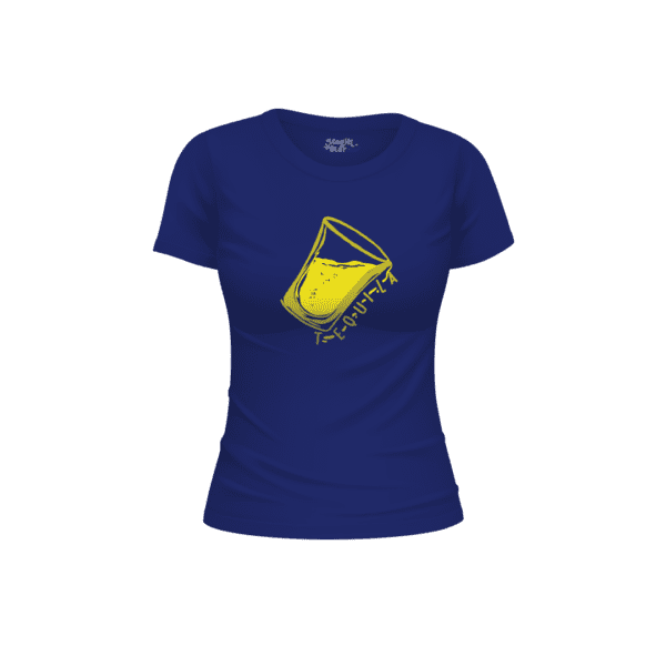 Tequila Tonight Round Neck Women T - Shirt - Image 5