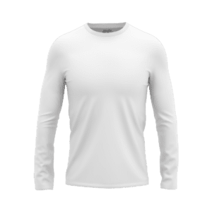 Men Solid Round Neck Full Sleeve T-shirt