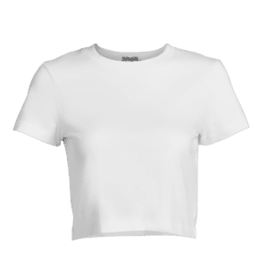 Solid Female Crop Top