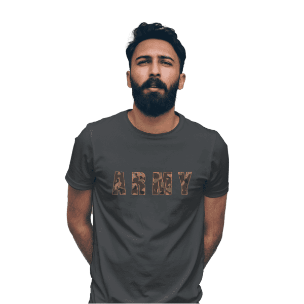 Indian Army Round Neck TShirt for Men - Image 3