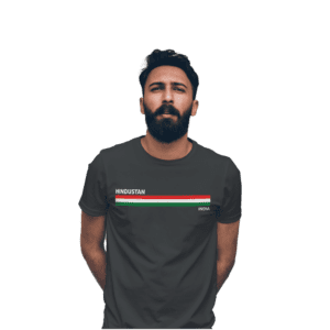 Hindustan India Mens Half Sleeve T-Shirt
