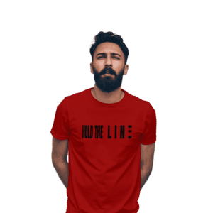 Hold The Line Mens T-Shirt