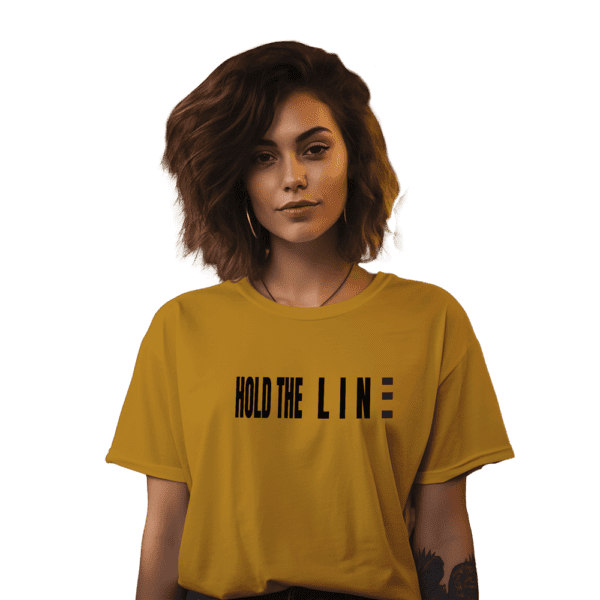 Hold The Line Womens T-Shirt - Image 3