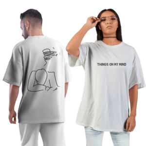 Things On My Mind Oversized Unisex T-shirt
