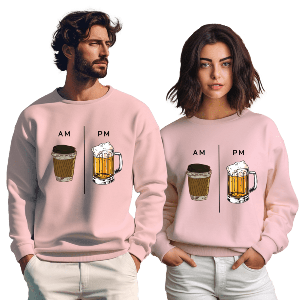 AM-PM Unisex Sweatshirt - Image 5